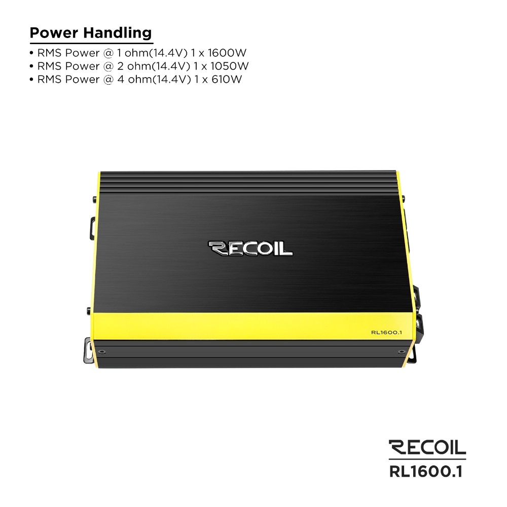 EDGE EDP122SPL-E3 med Recoil RL1600.1, 1x12